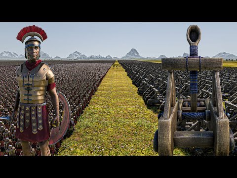 1 MILLION ROMAN GENERALS vs 5000 CATAPULTS - Ultimate Epic Battle Simulator 2 UEBS 2