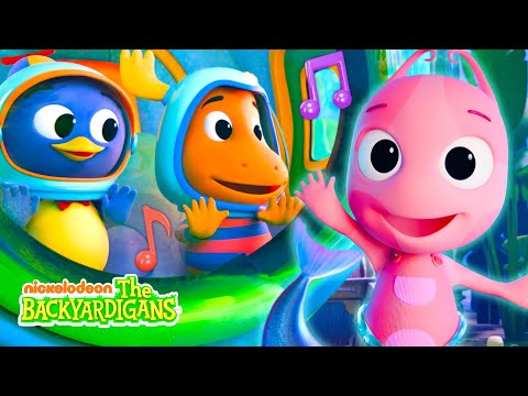 Mermaid Uniqua Sings "Into the Deep!" w/ Pablo & Tyrone! | The Backyardigans