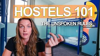 WATCH THIS  before you stay in a HOSTEL for the first time | Tips for 