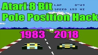 New Pole Position Hack for Atari 8 Bit (Work in Progress)