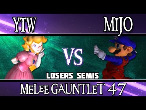 Melee Gauntlet 47 - YTW (Peach) vs Mijo (Mario)