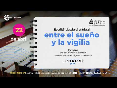 Escribir desde el umbral: entre el sueño y la vigilia, con Diana Obando