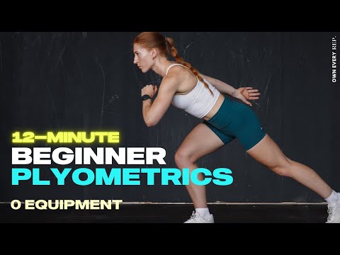 12 Min. Beginner-Friendly Plyometrics For Runners & Athletes | + Warm Up & Strength