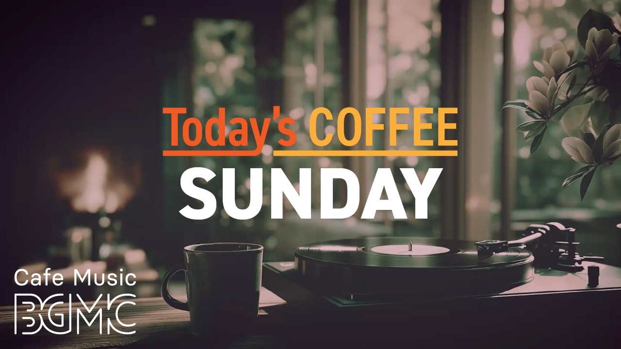 Today's COFFEE SUNDAY: Quiet Botanical Cafe Jazz ☕ Slow Piano & Soft Bossa Nova for Sunday Rest