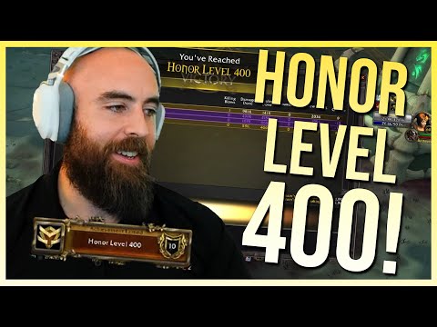 Bajheera Hits Honor Level 400! (Fury / RDruid 2v2 Arena) - WoW Shadowlands 9.2.5 Warrior PvP