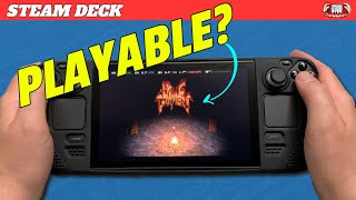 Halls of Torment on the Steam Deck - Is it Playable?