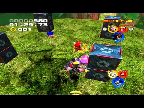 Sonic Heroes - Team Dark - BOSS : Team Sonic