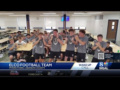 Wake Up Call: ELCO High School Football Team