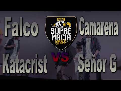 Katacrist vs Camarena vs Señor G vs Falco - InterEscolares Supremacia Mc - 2017 - Lima Peru