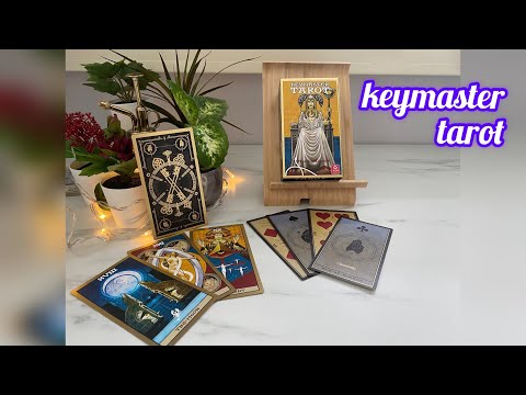 Keymaster Tarot de Lorenzo Gaggiotti y Lilo Schwarz, reseña,review, walkthrough