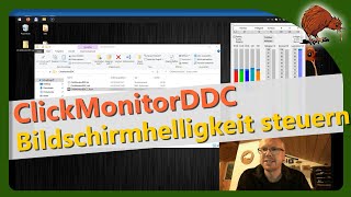 ClickMonitorDDC – Bildschirmhelligkeit regeln in Windows