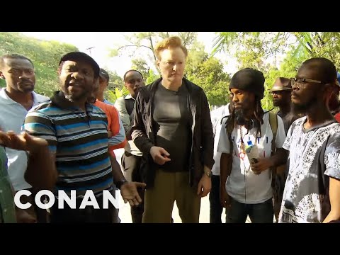 #ConanHaiti Preview: Conan Talks To Angry Haitians | CONAN on TBS