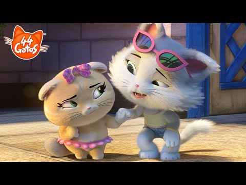 44 Gatos | PILOU, A Super Corajosa! 💖 Compilação para Vencer Todo Medo!