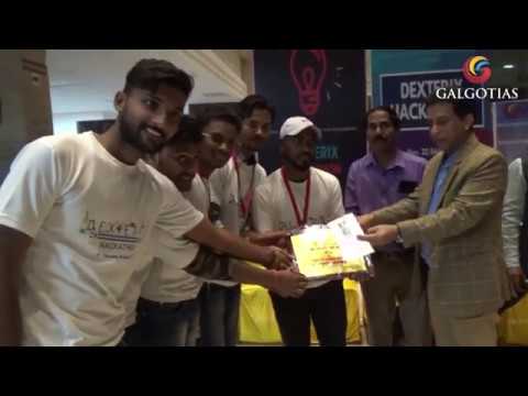 Hackathon named DEXTERIX organised at Galgotias University Greater Noida