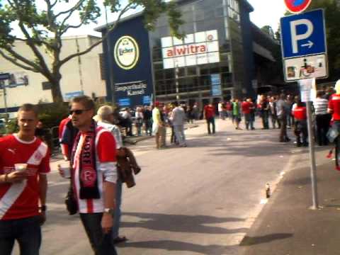POKALSPIEL kassel fortuna auswaertsfahrt mit east end part 2