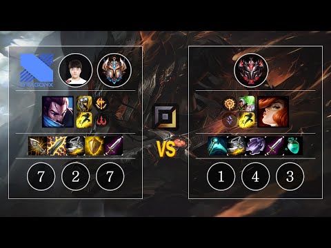 DRX Keria Yasuo vs Miss Fortune Bot - KR Challenger Patch 10.11