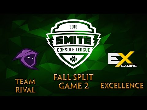 SMITE Console League EU Fall Split Week 4 - Team Rival vs. eXcellence (Game 2)