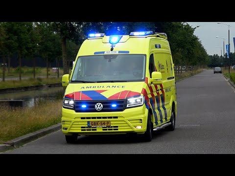 [Primeur] A1, V-Care CR Ambulance 02-135 Drachten naar melding