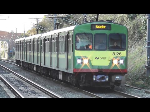 Irish Rail 8100 Class Dart Train 8126 - Portmarnock Station, Dublin