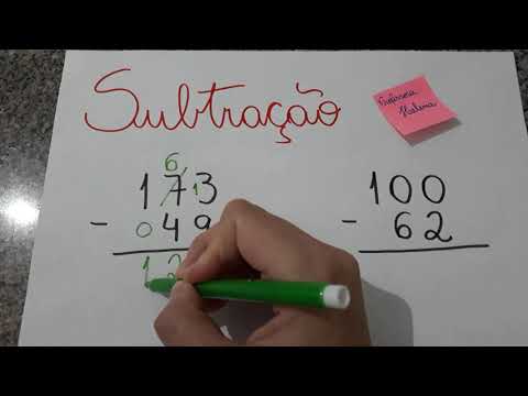 Subtração - 4º ano