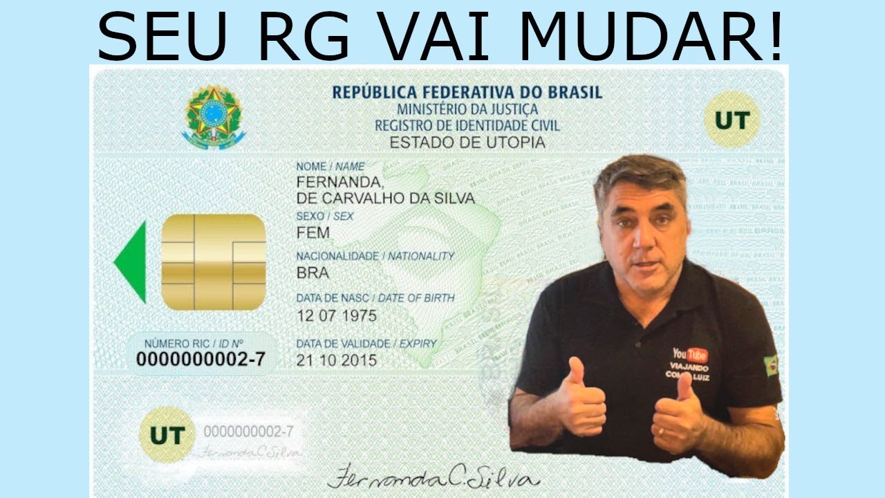 O NÚMERO DA SUA CARTEIRA DE IDENTIDADE VAI MUDAR
