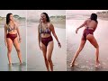 Amala Paul Enjoying At Kovalam Beach Actress Amala Paul Latest Videos Amala Paul Bikini Videos