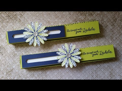 Kullerbox mit stampin up Produkten