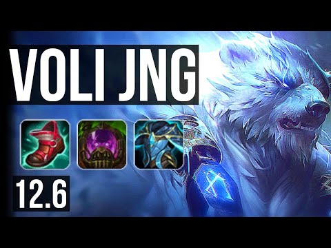 VOLIBEAR vs UDYR (JNG) | 2/0/9, Rank 6 Voli | BR Challenger | 12.6