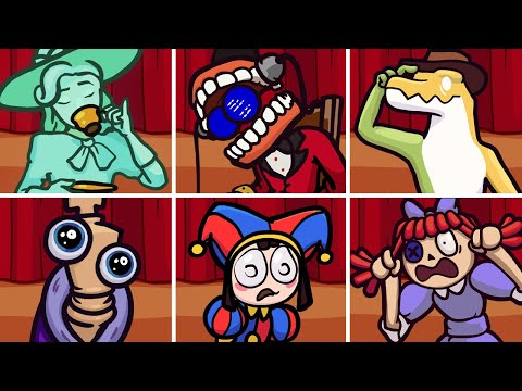 THE AMAZING DIGITAL CIRCUS in Among Us - TADC Complete Edition Ep. 1-3