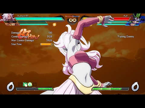 Android 21 Optimal Fenritti Assist Vanish Combo