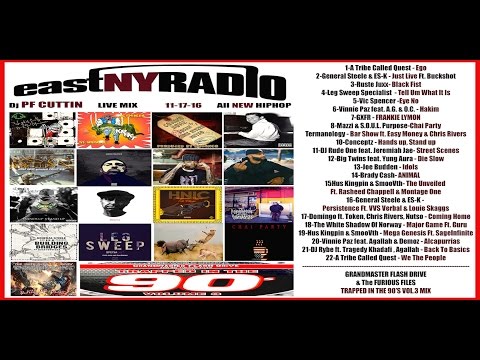 EastNYRADIO  11-17-16 All New HipHop plus Trapped in the 90's vol.3