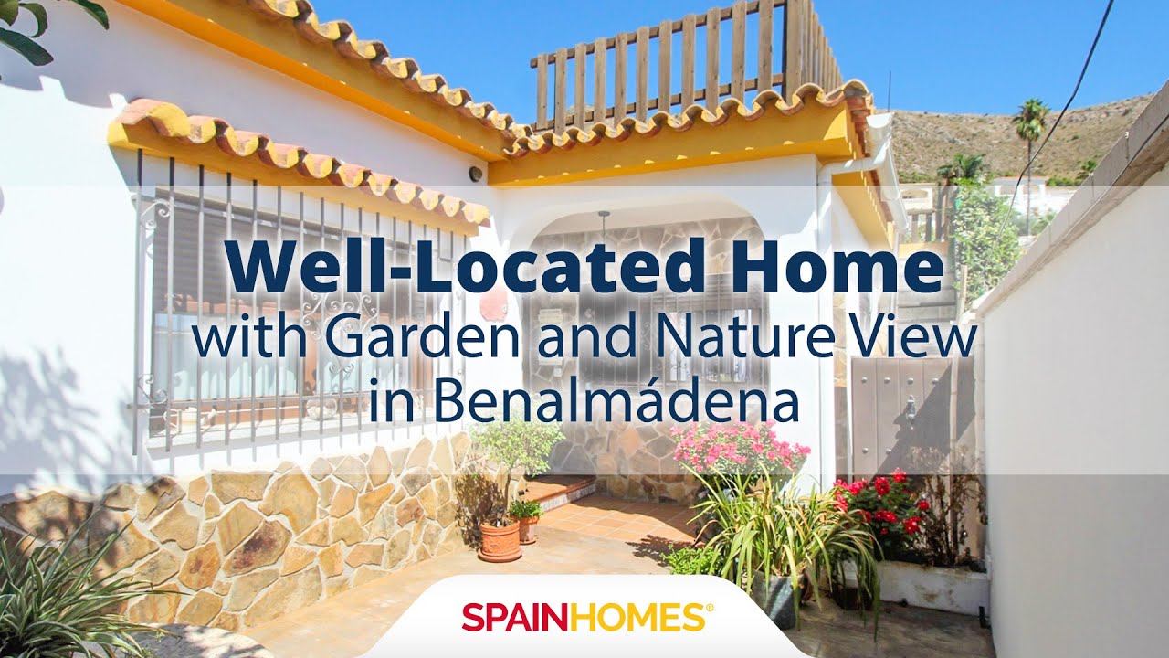 Well-Located Home with Garden and Nature View in Benalmádena
