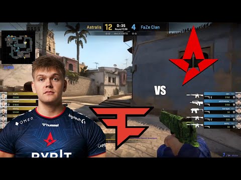 Astralis BlameF CS:GO POV Demo (30-12) Mirage vs Faze Clan