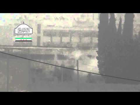 استهداف نقاط تمركز قوات النظام في جبهة حي الأشرفية في حلب بواسطة قذائف الهاون من قبل اتحاد كتائب شهداء بدر