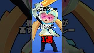【ブロスタ】最近使用率が高すぎるスプレー1選 #ブロスタ #brawlstars