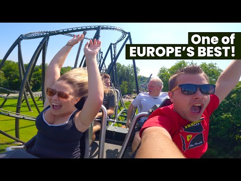 Riding Kondaa at Walibi Belgium! Incredible Intamin Mega Coaster On-Ride Reaction!