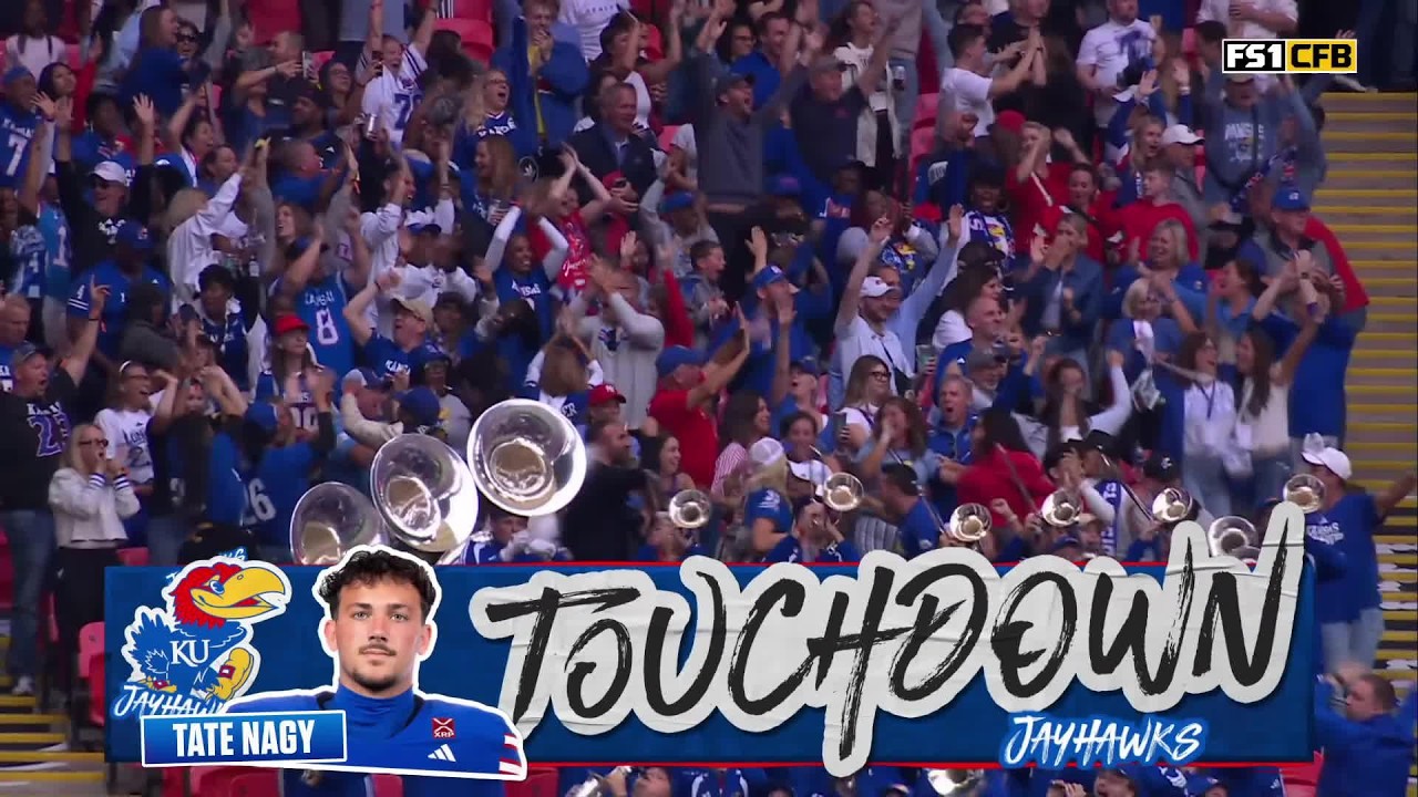 TOUCHDOWN KANSAS | Arizona St. 3-7 Kansas | Union Jack Classic | College Football