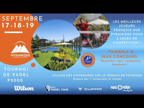 Fft Padel tour Pyramides - 1/4 - Vandaele / Soubrié vs Martin / Ligi