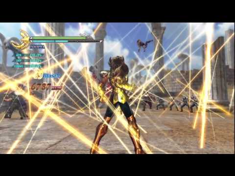 Saint Seiya Senki - Sanctuary Battle Aiolia (Leo) gameplay