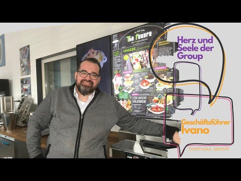 Fontana Group Vorstellung - Ivano! Der Fachmann rund um das Thema Eis - Speiseeis im Blut und Herzen