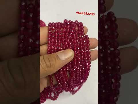 Ruby synthetic balls, 8 mm, 1 to 10 cts