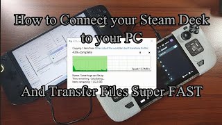 How to connect Your Steam Deck to Your PC and Transfer Files | Filipino Easy Guide