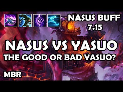 Infernal Nasus Vs Yasuo | Buff 7.15 | StormRaiders Surge 45%CDR | Season 7
