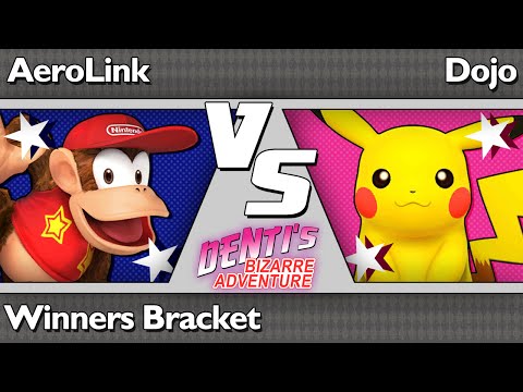 DBA3 Smash4 Wii U - AeroLink (Diddy) vs Dojo (Pikachu) - Winners Bracket