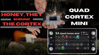Video thumbnail for Quad Cortex Mini First Look by The Studio Rats