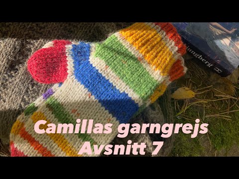 Camillas garngrejs stickpodd avsnitt7