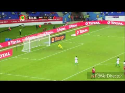 LE BUT EXTRORDINAIRE DE RACHID ALIOUI DU MAROC POUR LA CALLIFICATION AU 1/4 DE FINAL 2017