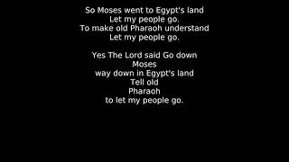 Louis Armstrong - Go Down Moses (guskovd's karaoke version)