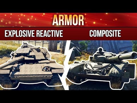 War Thunder: Explosive Reactive Armor and Composite Armor