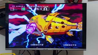 Darius gaiden Sega saturn gameplay #sega #segasaturn #retrogaming